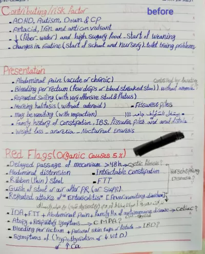 Rewriting a handwritten medical lecture into Word and converting it to PDF