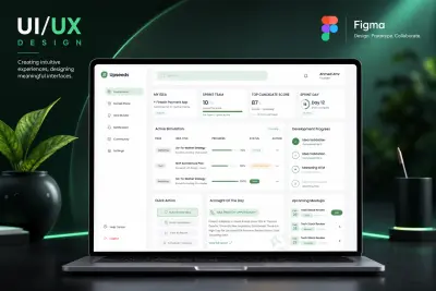 تصميم UI/UX احترافي للمواقع والتطبيقات ولوحات التحك