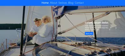 landing page