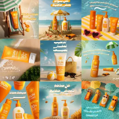 SunBlock Ads|cocial media design