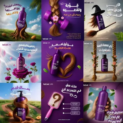 Hair ads |social media campaign