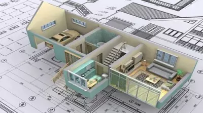 تخطيط معمارى للمبانى السكنيه والتجاريه