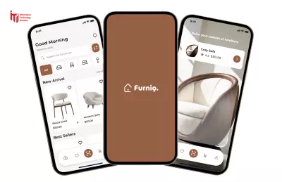 تصميم واجهة مستخدم لتطبيق تسوق أثاث -Furniq App ui design