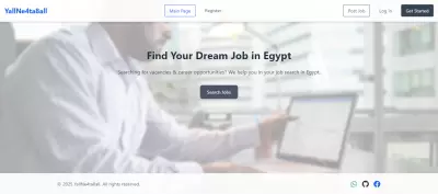 موقع لعرض و اضافة و ادارة الوظائف