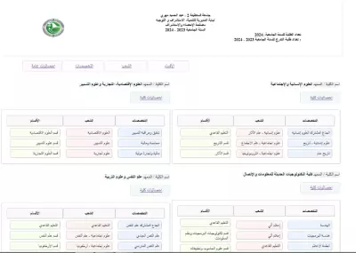 برنامج الإحصائيات الجامعية
