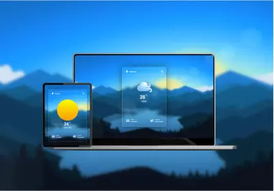 موقع ويب للاستعلام عن الطقس Weather Forecast Web App