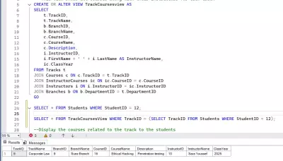 Examination Management System (SQL-Based)