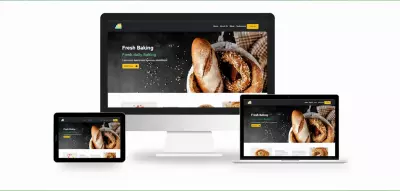 تصميم صفحة هبوط احترافية لمخبز Bakery