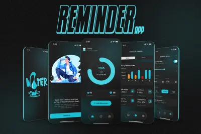هايدروبال – تطبيق تذكير شرب الماء HydroPal – Water Reminder App