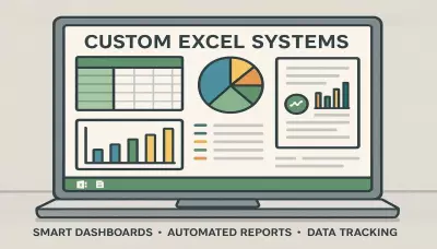 بناء أنظمة Excelوdashboardذكية لإدارة بياناتك وتتبعها بسهولة