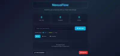 بناء مشروعTo do a list: تطبيق ويب حديث لإدارة الوقت والمهام