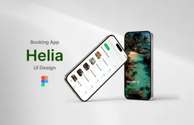 تطبيق حجز فنادق UI