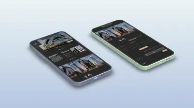 Go.Arch – تصميم موقع استوديو العمارة