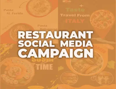 حملة إعلانية لمطعم Fork and Flight – أكلات عالمية في مكان واحد