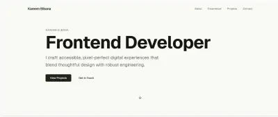 تصميم بورتفوليو جذاب ومتجاوب باستخدام HTML و CSS و JS