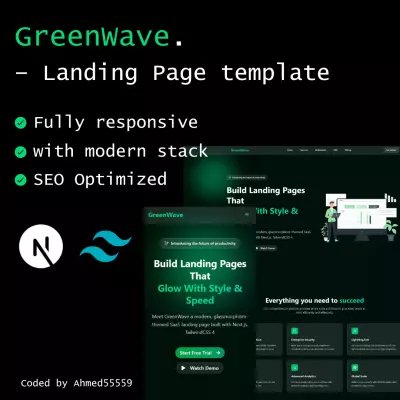 GreenWave – المستقبل الأنيق لتواجدك الرقمي