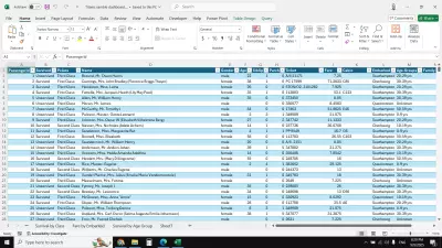Data cleaning by excel