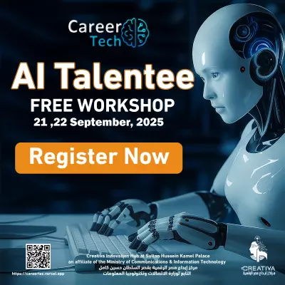 تصميم بوستر احترافي لورشة عمل Career Tech