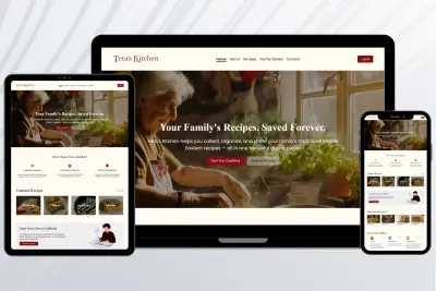 Teta’s Kitchen – Digital Family Recipe Platform