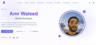 موقع شخصي (بروتفوليو)
