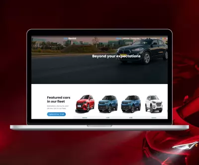 Car Rental – تصميم وتطوير موقع احترافي لتأجير السيارات