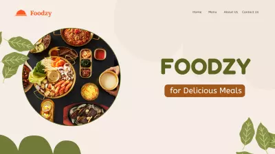 تطوير موقع لمطعم باستخدام React.js