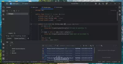 موقع اداري لطلاب مدرسة Student Management System – Java Project