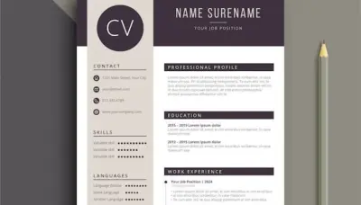 cv احترافي