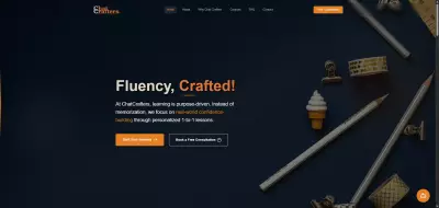ChatCrafters منصة تعلم اللغة الانجليزية