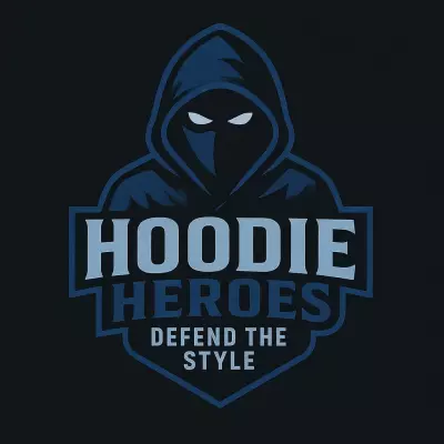 تصميم الواجهة الامامية(Front-End) متجر إلكتروني عصري لبيع الملابس (Hoodie Heroes) متجاوب مع جميع الأجهزة