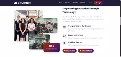 CloudMars|Programming educational Website