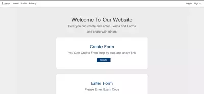 Examy Website