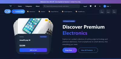 E-Commerce Main Site