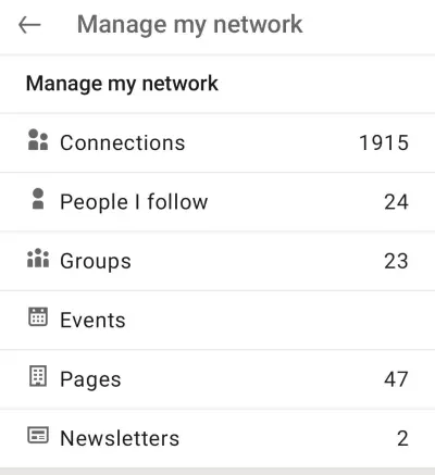 متاح حساب لينكد ان عليه 1915 connection للايجار