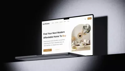 ELITEreno | تصميم صفحة هبوط UI