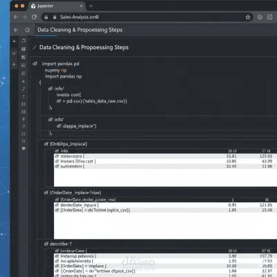 تحليل بيانات المبيعات وتقديم رؤى عمل (Business Insights) باستخدام Python