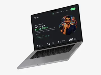 تصميم وتطوير موقع Portfolio احترافي لعرض الأعمال والخبرات