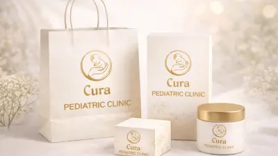 تصميم شعار Cura – عيادة أطفال