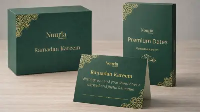 Ramadan Corporate Gifting – Packaging & Print Design
