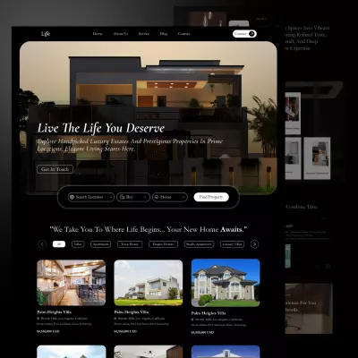 "life – Smart, Simple & Elegant UI"