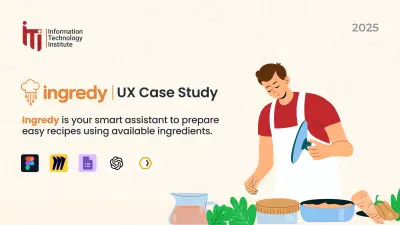 Ingredy UX Case Study | User Research & Design Process