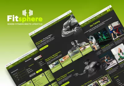 Fitsphere Website – UI/UX Design