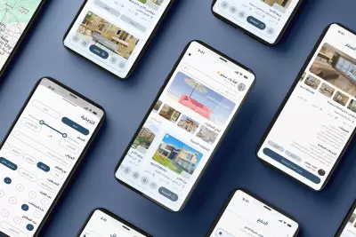 تصميم تطبيق عقاري متكامل “مسكني” – Real Estate App UI/UX Design