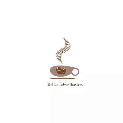 تصميم لوجو لشركة Stellar Coffee Roaster
