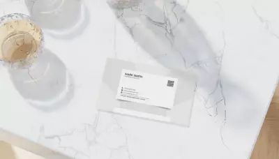 تصميم بطاقة عمل Business card