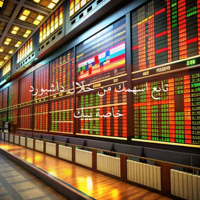 عمل داشبورد تفاعلية توضح التحديث اليومي لاسهم البورصة المصرية