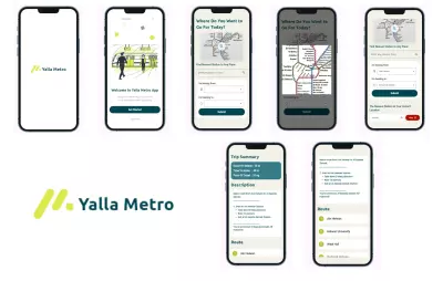 عمل ابليكيشن Yalla Metro App ميترو القاهرة