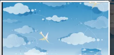 فيديو موشن مسار حركة طائرة