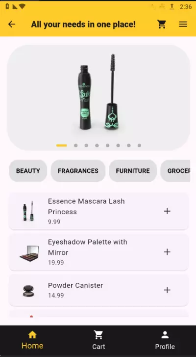 SquareN - E-Commerce