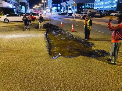 الرؤية الذكية لاكتشاف تلف الطرق والحرائق